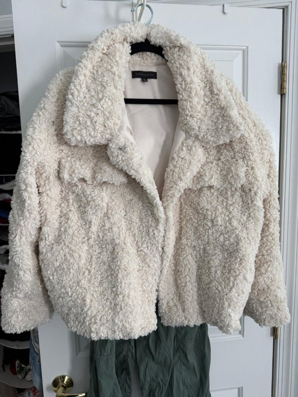 Dance & Marvel Fur Jacket in White